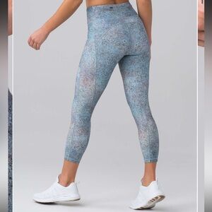 Lululemon Final Lap Crop, Summer Haze Multi, 6